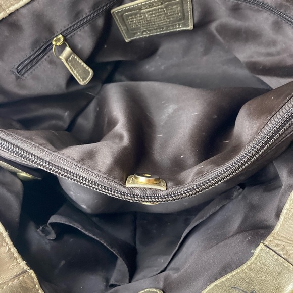 COACH ASHLEY HORSE AND CARRIAGE CARRYALL TOTE SHOULDERBAG F15566 - Picture 3 of 11